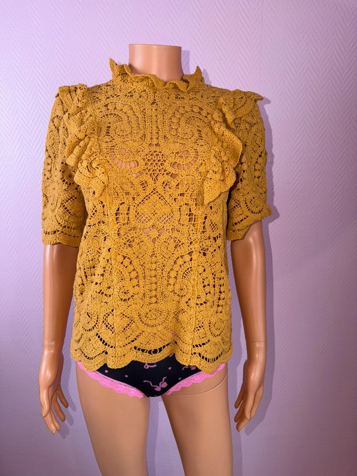 Haut femme sezane taille 40 peu mis
